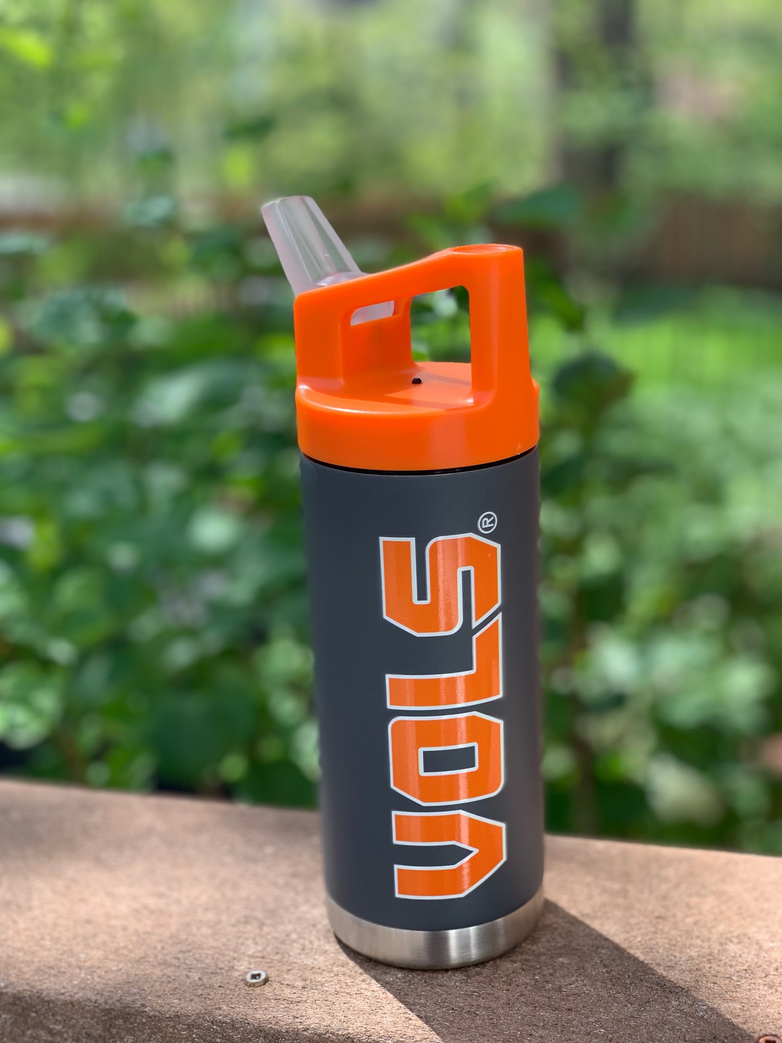 Vols, Tennessee Yeti 30oz Black Powder Coated Rambler