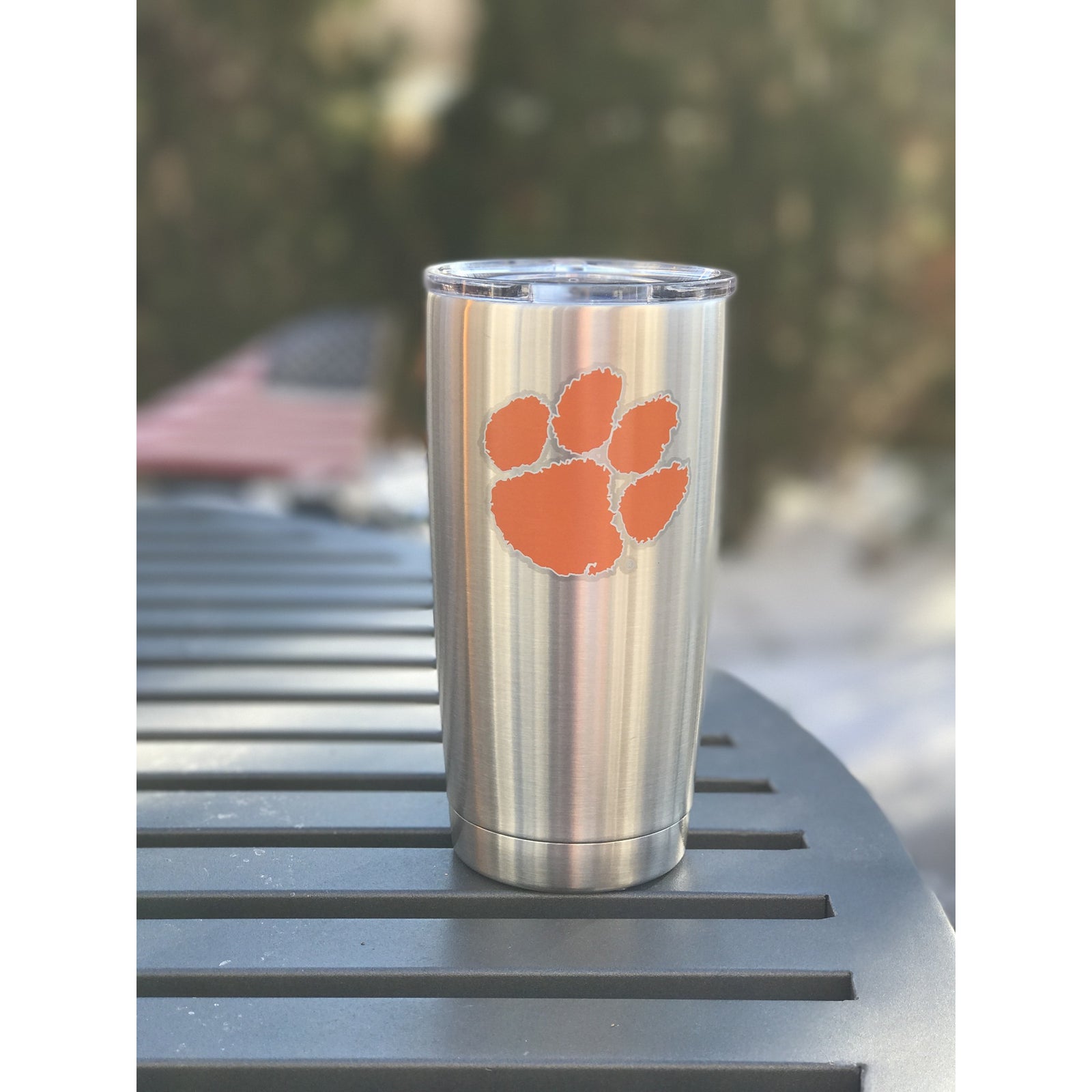 AUB, Auburn Yeti Powder Coated Navy 20oz Tumbler