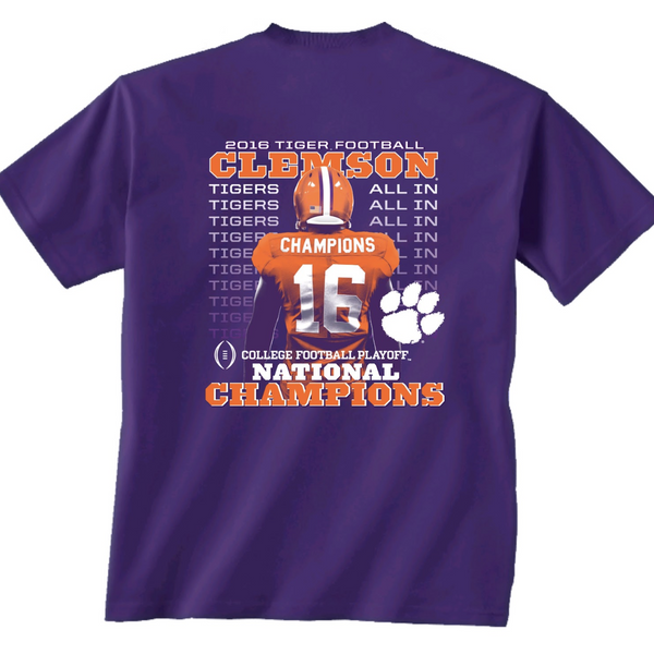 Clemson Tigers National Champions - 365 Gameday