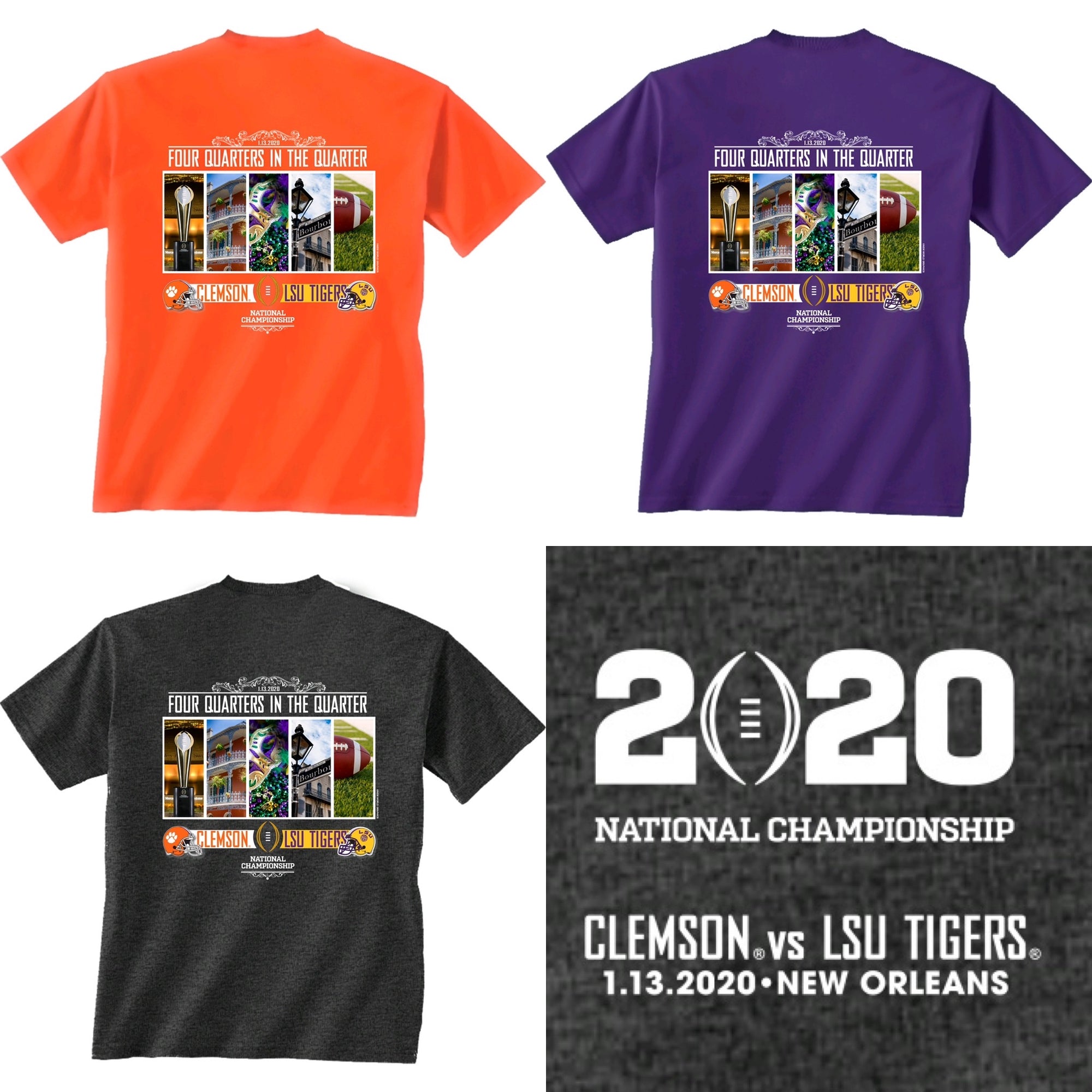 clemson national championship tee shirts