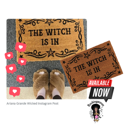 Ariana Grande Doormat. The Witch is in