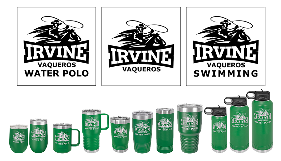 Irvine High School Aquatics Insulated Water Bottles