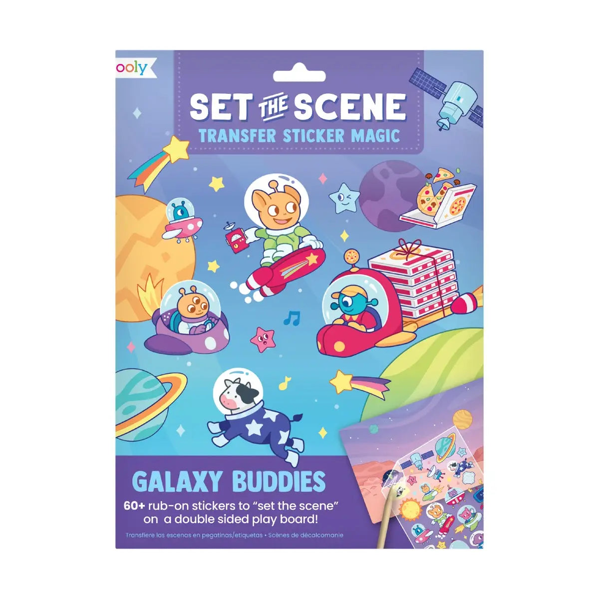 Ooly Set The Scene Transfer Stickers Magic - Let's Go Camping