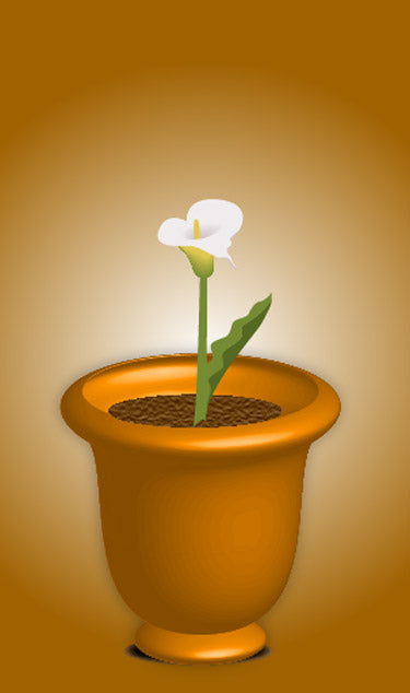 Flower pot drawing Black and White Stock Photos & Images - Alamy