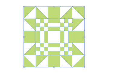 Creating a Quilt Block using Illustrator