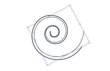 Cómo crear rizos en espiral en Illustrator