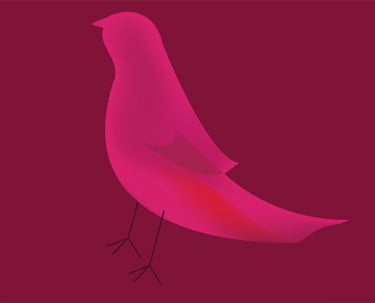 Cómo crear una nota de pájaro en Illustrator CS2