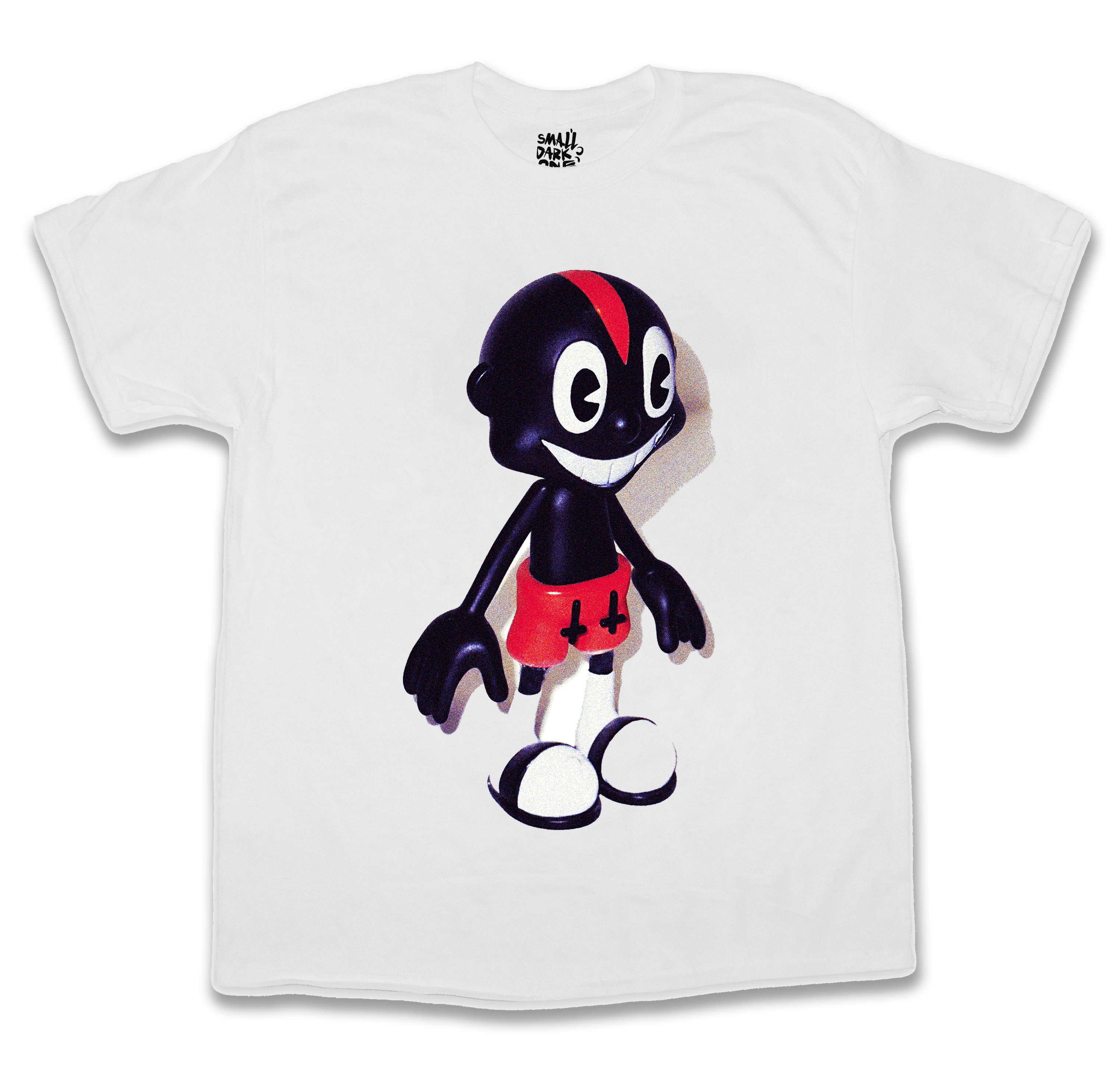 Lil Darkie chatacter deisgn of the Toy Tee Shirt on Small Dark One