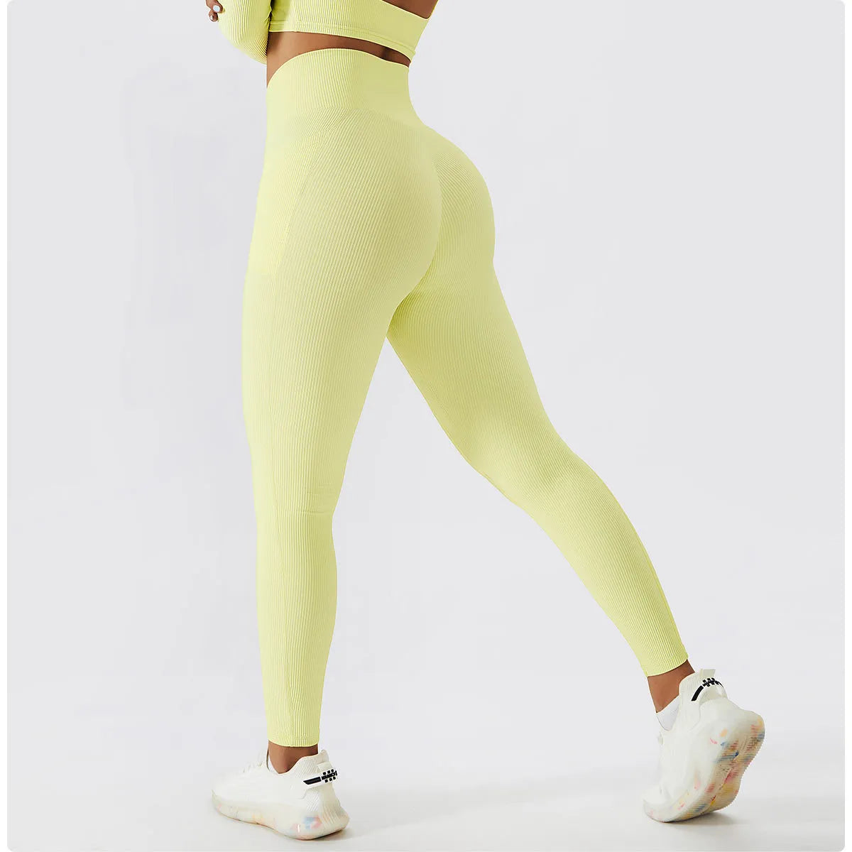 Grey Supreme Seamless Leggings - ActiveOne