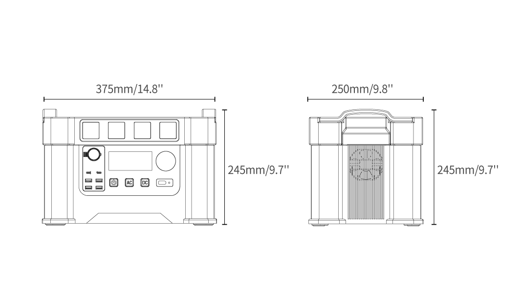 dimensions