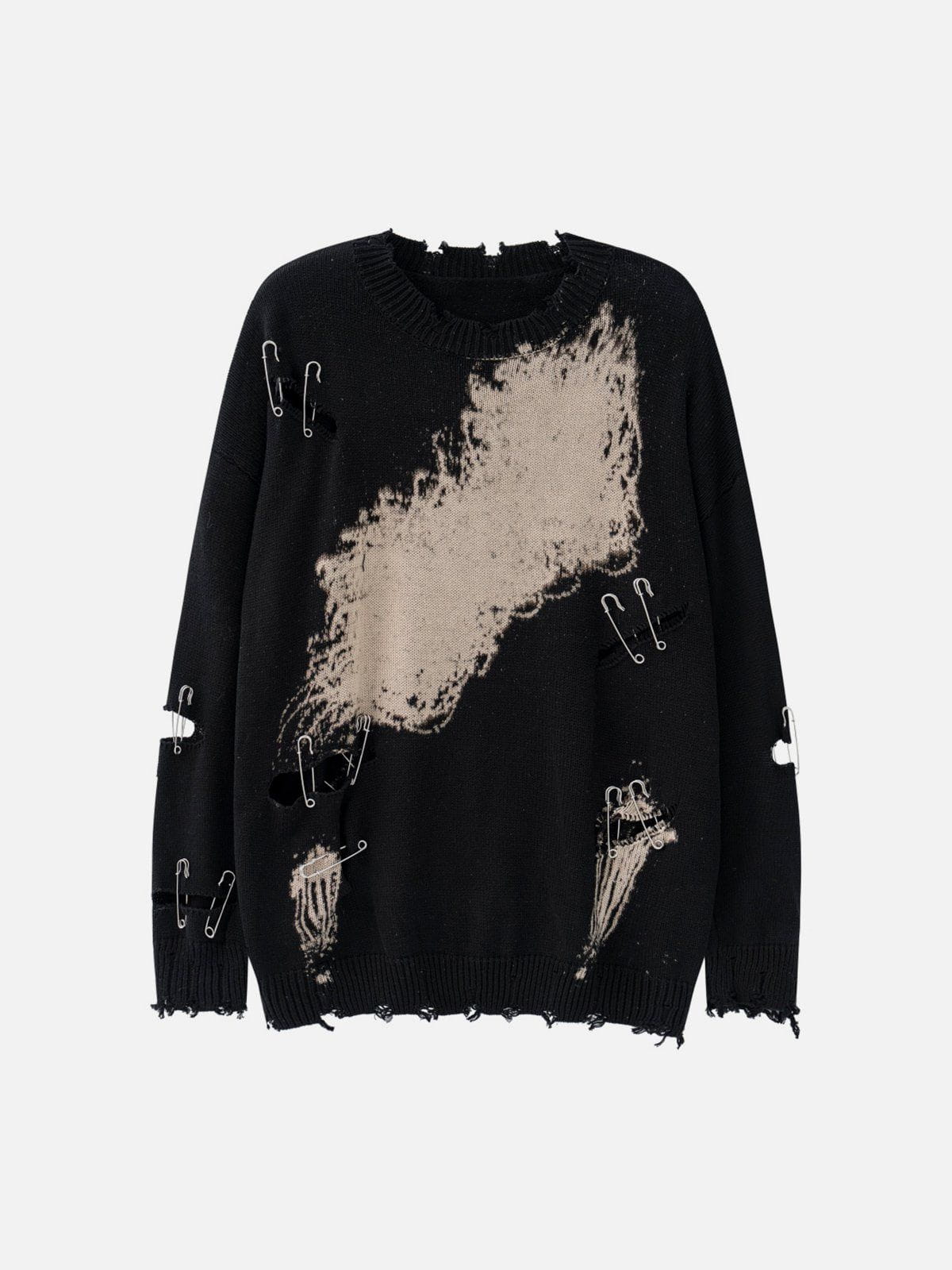 TALISHKO - Starry Night Jacquard Knit Sweater