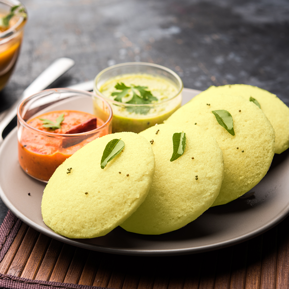 Moong Dal Idli