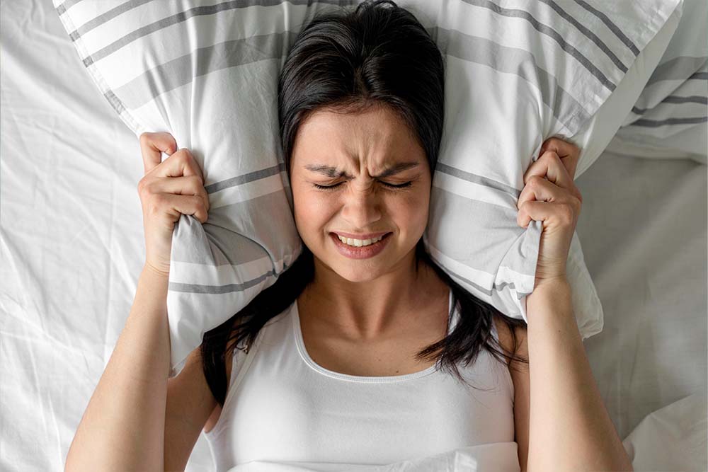 Individuals with anxiety and disturb sleep