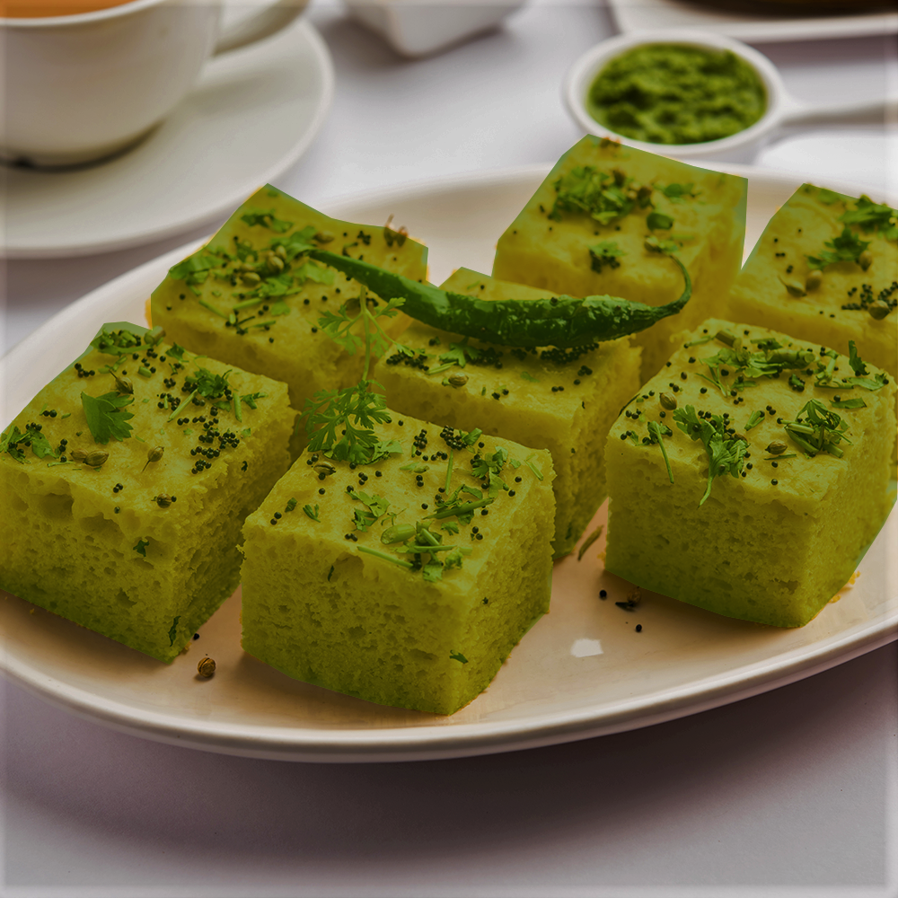 Sprouts Dhokla