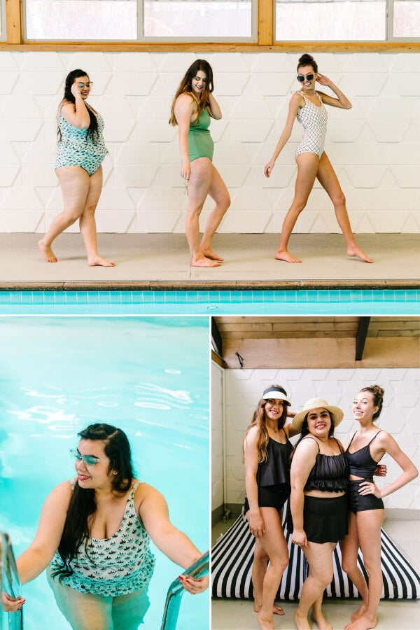 Kortni Jeane + @mikobowen poolhouse photoshoot