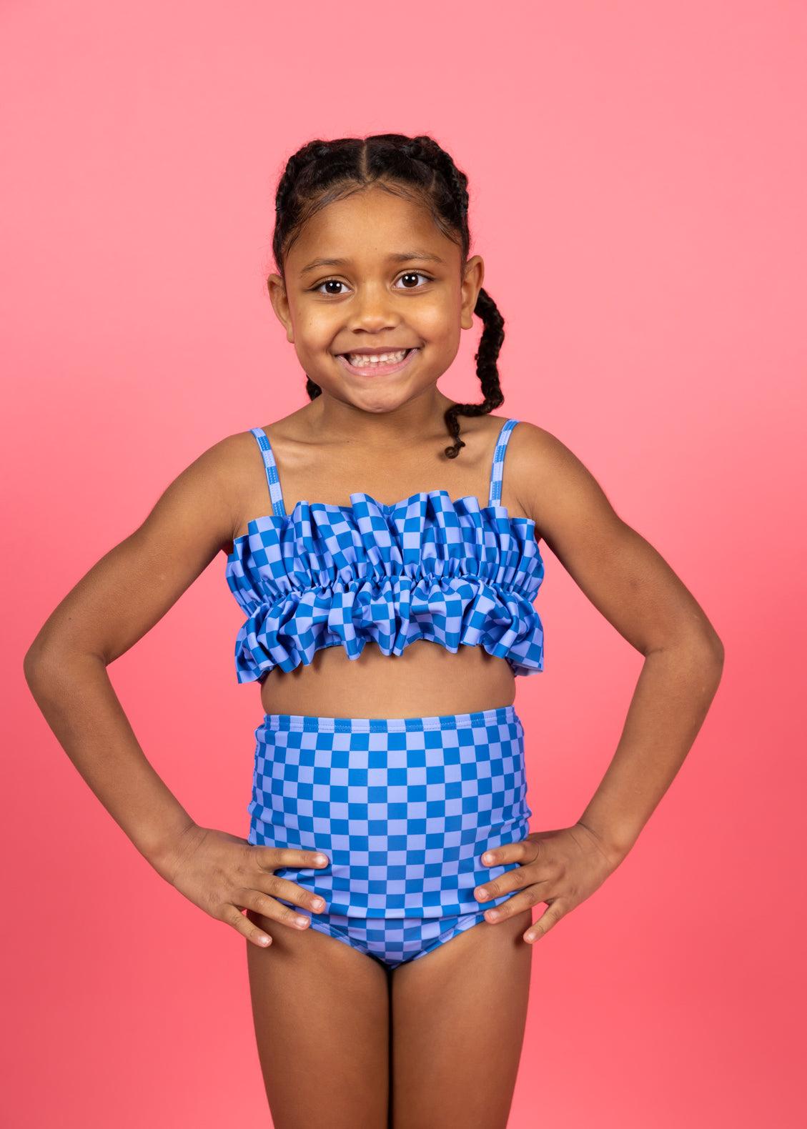 High-Waisted + Crop Top Kids Swimsuits Kortni Jeane Just $14.99! (Reg.  $25.00) Plus, FREE Shipping! - Common Sense With Money