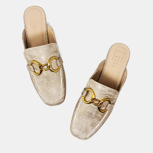 The Andromeda Loafer - Gold - Little Town Boutique