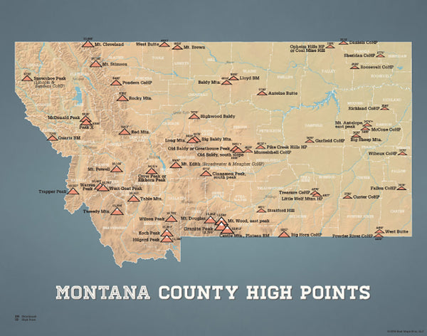 montana township and range map