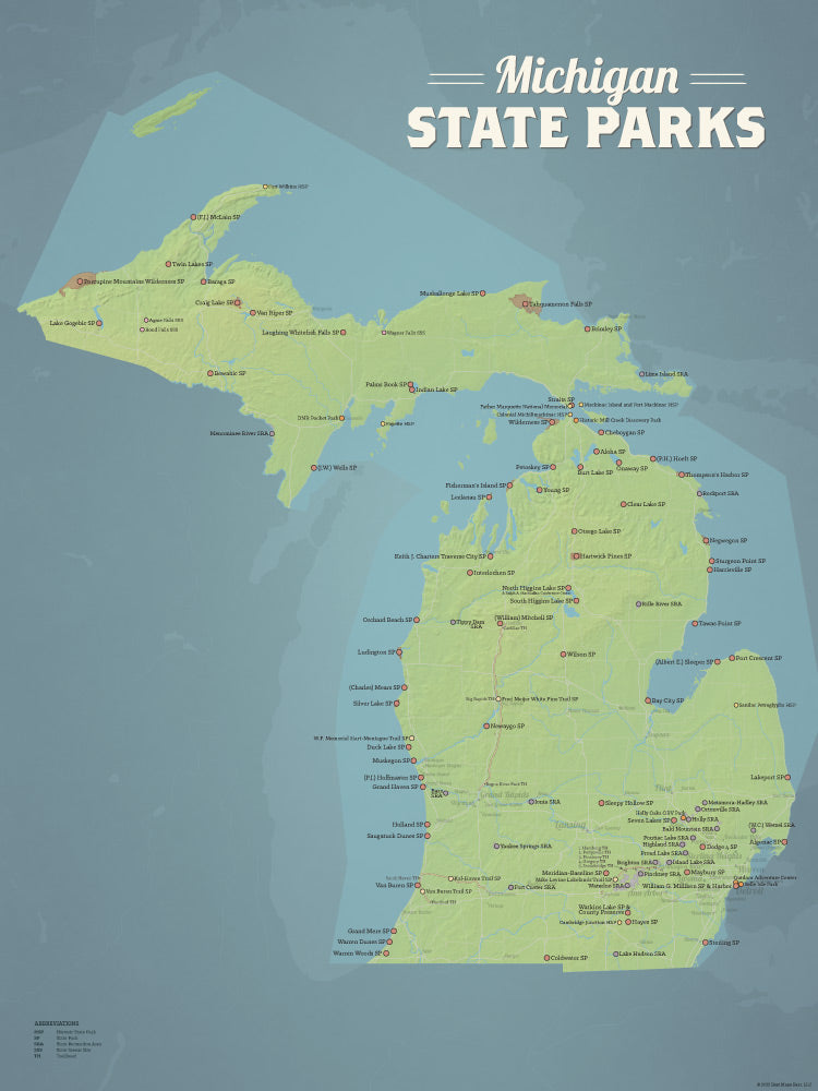 michigan-state-parks-map-18x24-poster-best-maps-ever