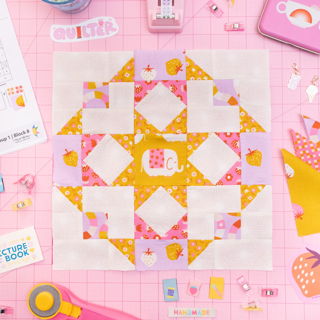 Free Quilt Block Pattern by Robin Pickens