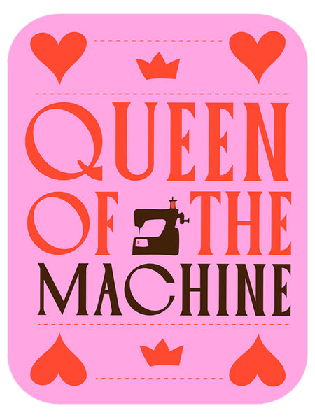 Queen of the Machine Sticker