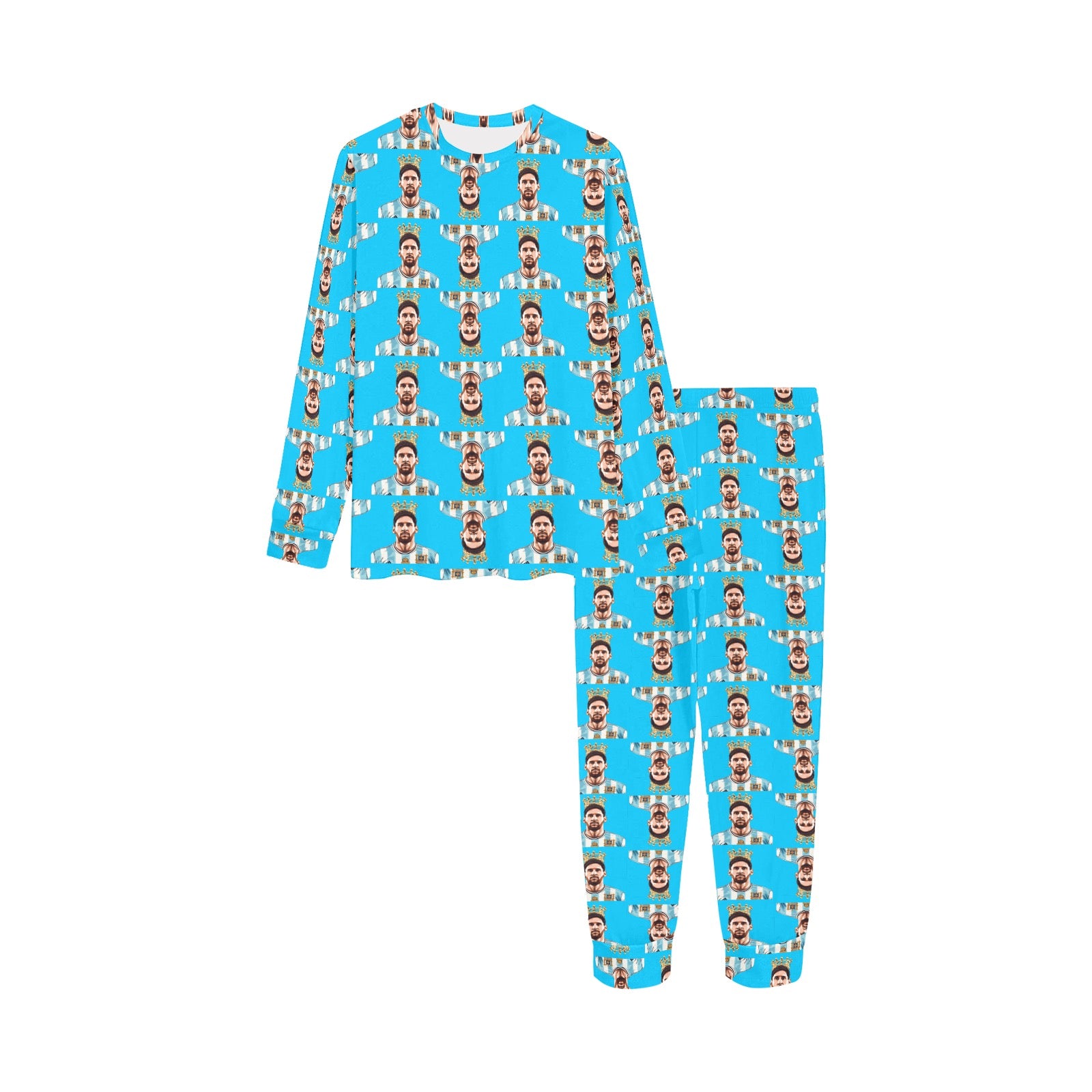 King Lionel Messi Soccer Pajamas• Stylish and Comfortable Sleepwear ...