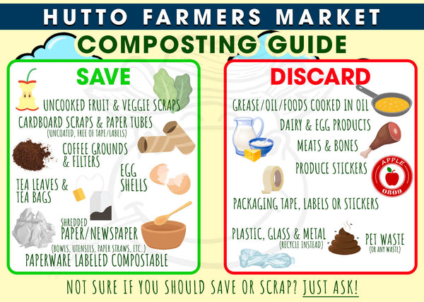 Hutto Farmers Market Composting Guide