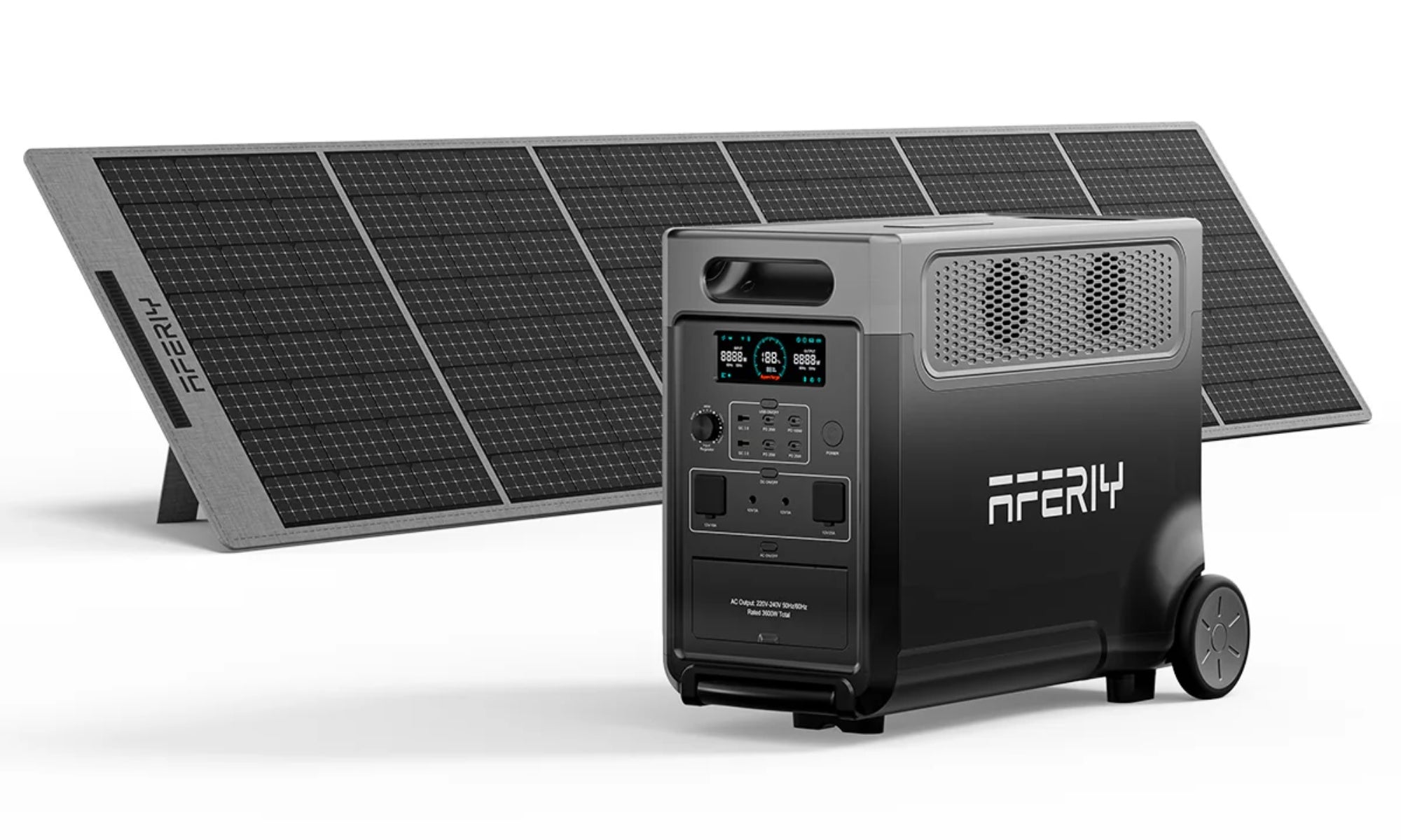 AFERIY 3600W Solar Generator Kit