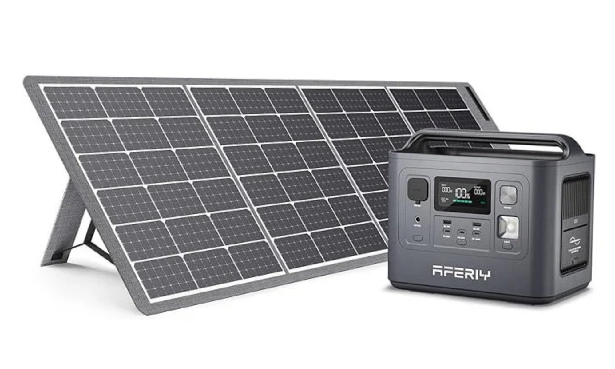 AFERIY 800W Solar Generator Kit