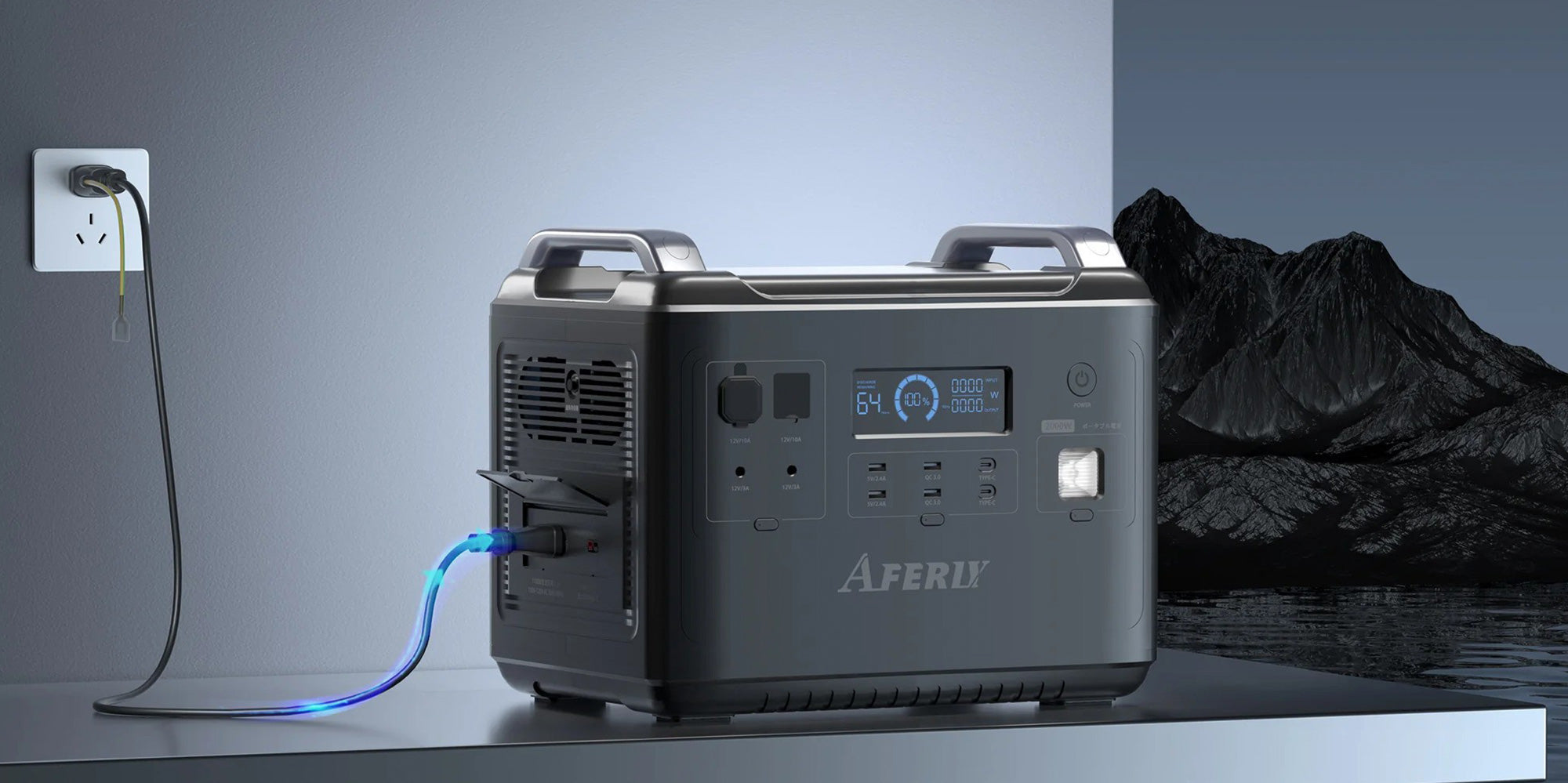 Aferiy P210 Portable Power Station Has A Fast Charging Option