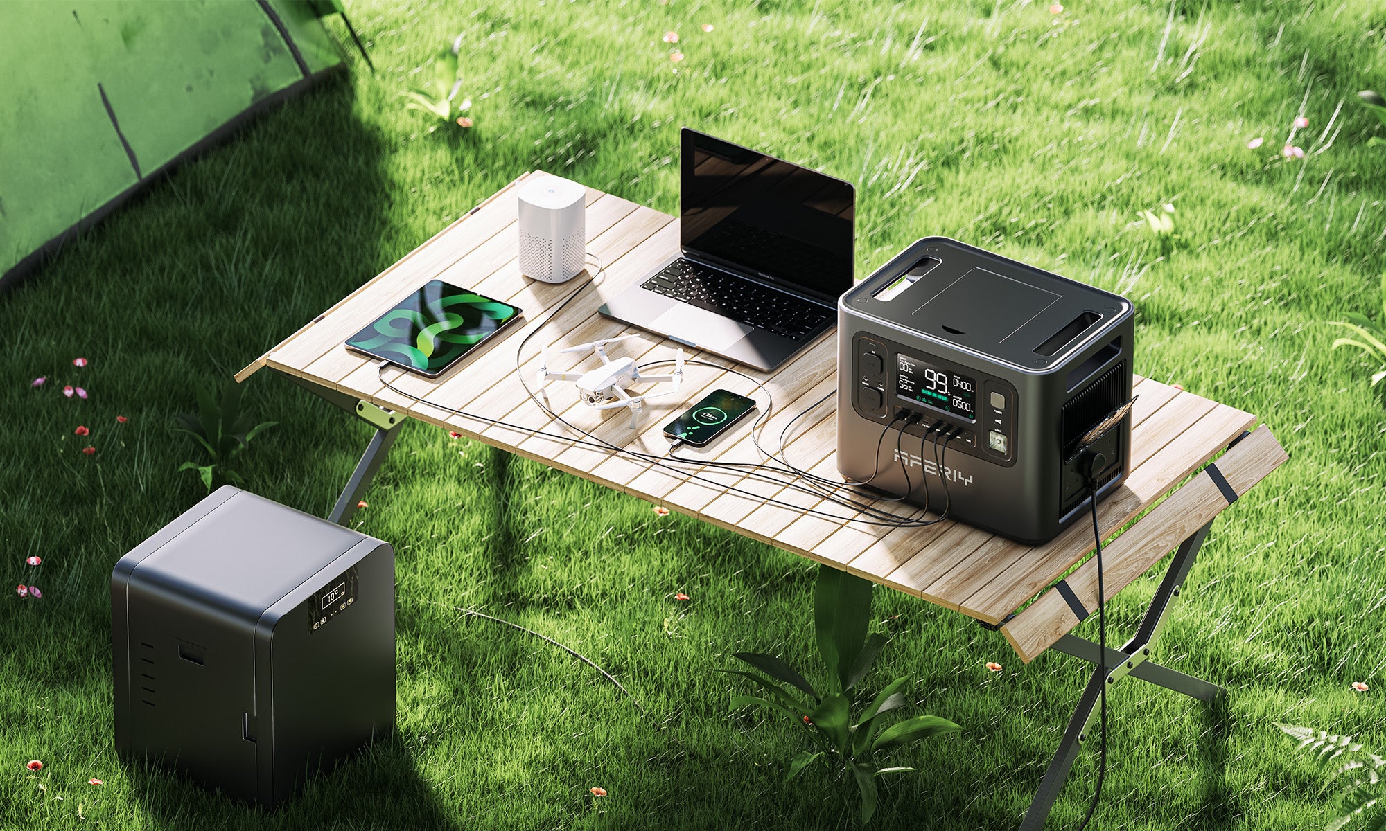 Best outdoor portable power station - Aferiy P210