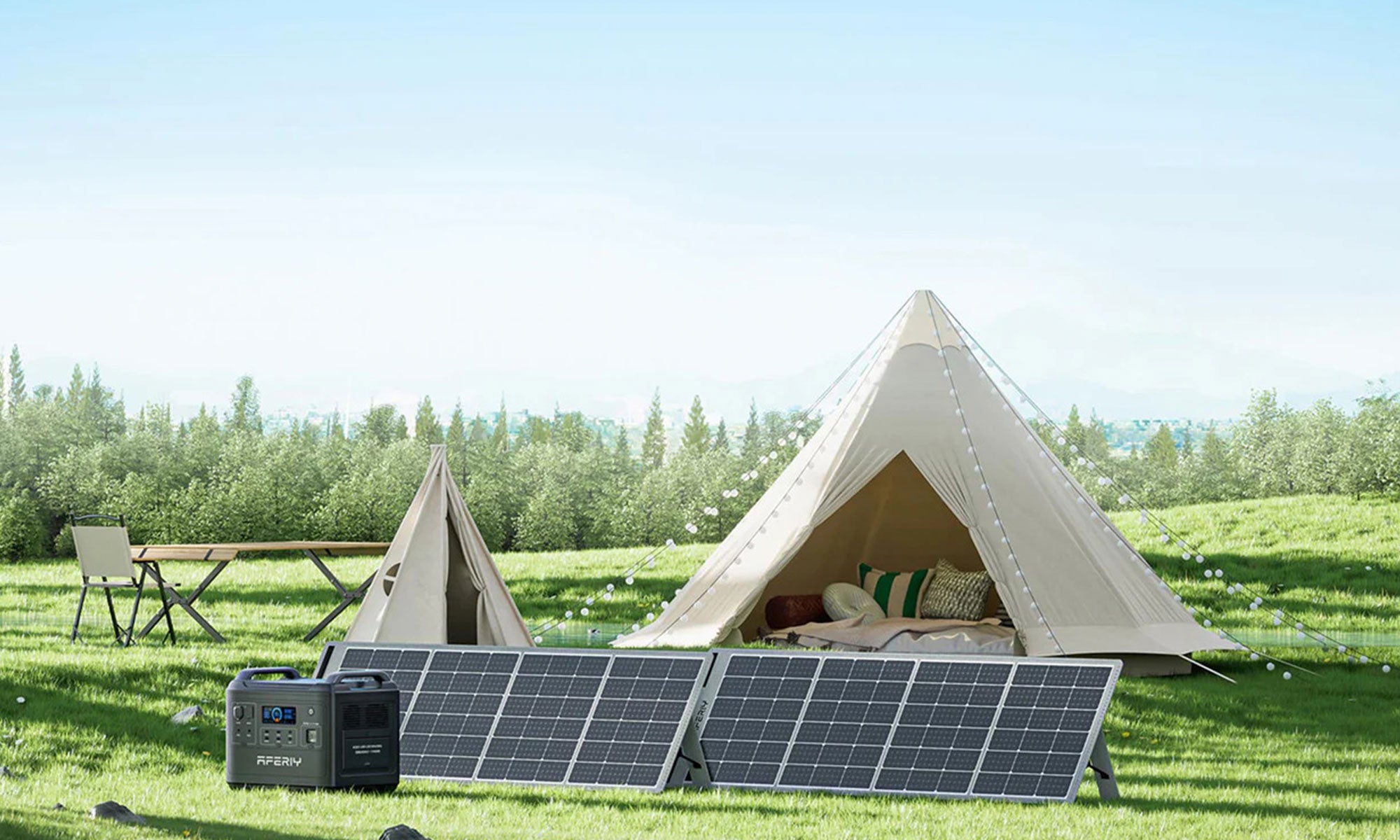 Aferiy Solar Generator Is Clean and Eco-friendly
