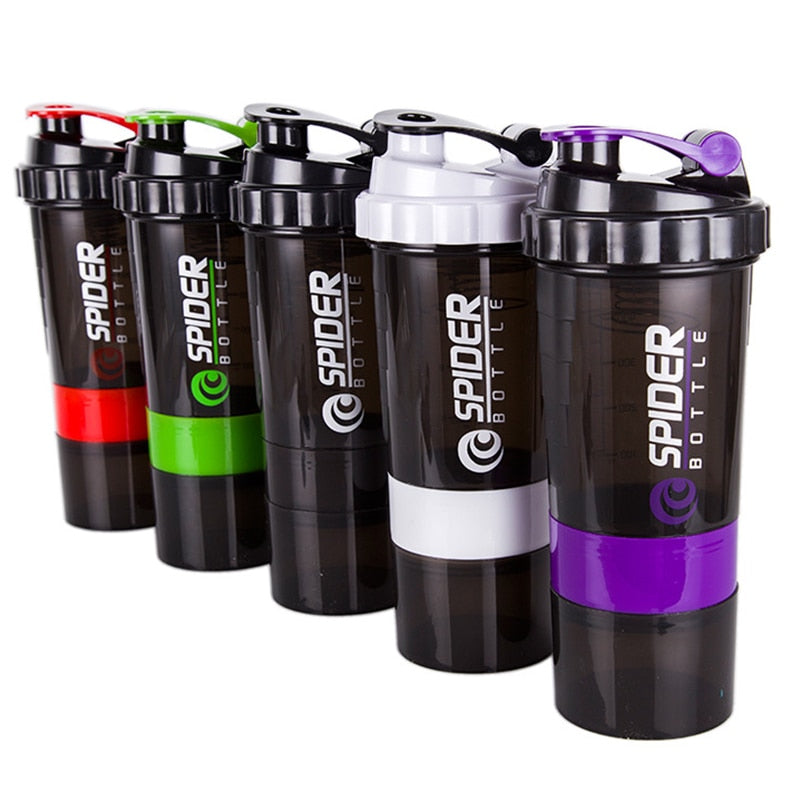 3 Layers Shaker Bottle