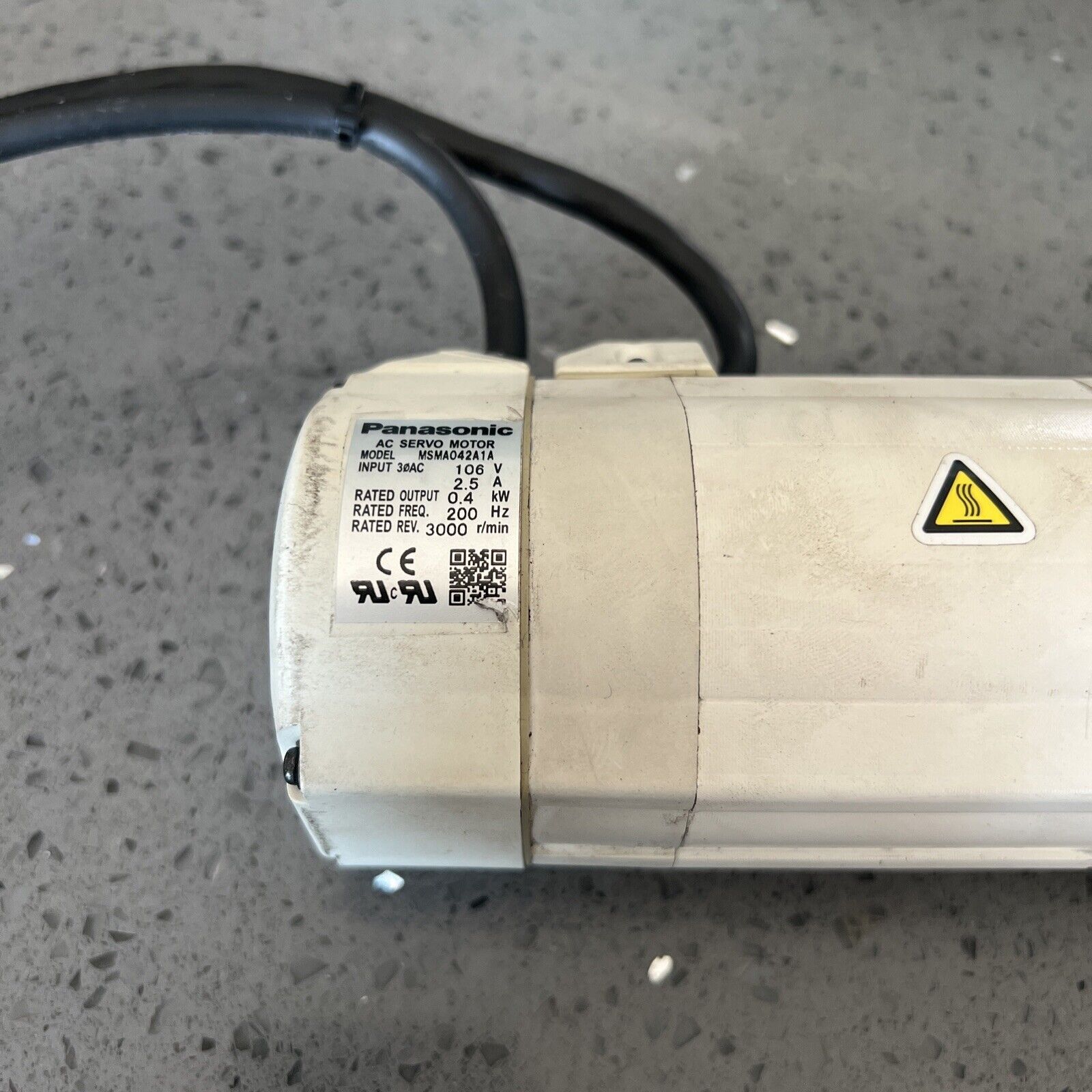 Used Panasonic Servo Motor MSMZ042A1F w/ warranty – Inventive