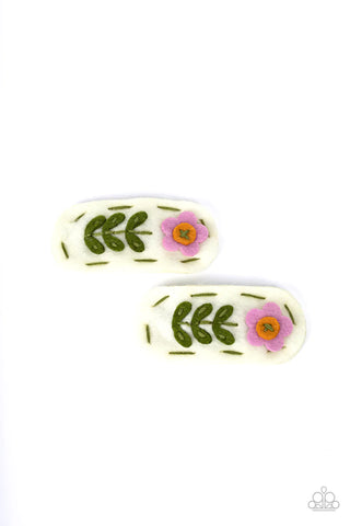 Image of Floral Whimsy hair clips