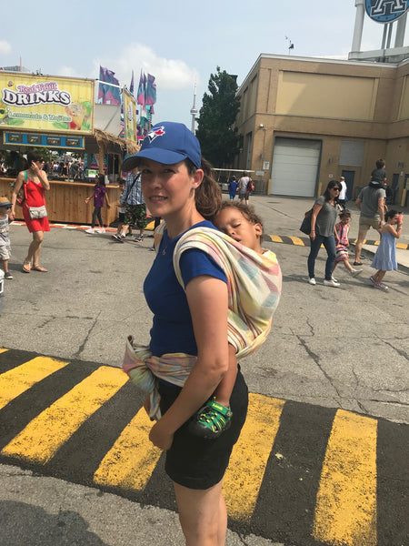 Danielle’s Babywearing Journey