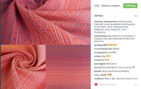 New Release: Didymos Prima Alpenglow 