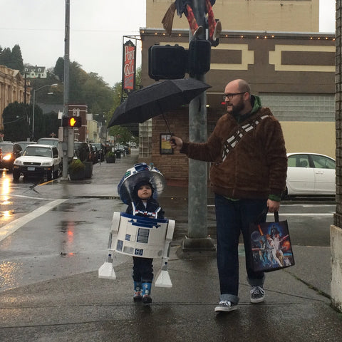 DIY R2D2 Costume