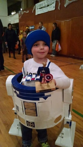 DIY R2D2 Costume