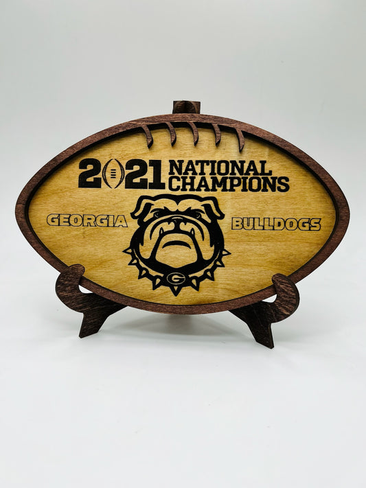 Georgia Bulldogs 2021 National Champions Collectible Patch