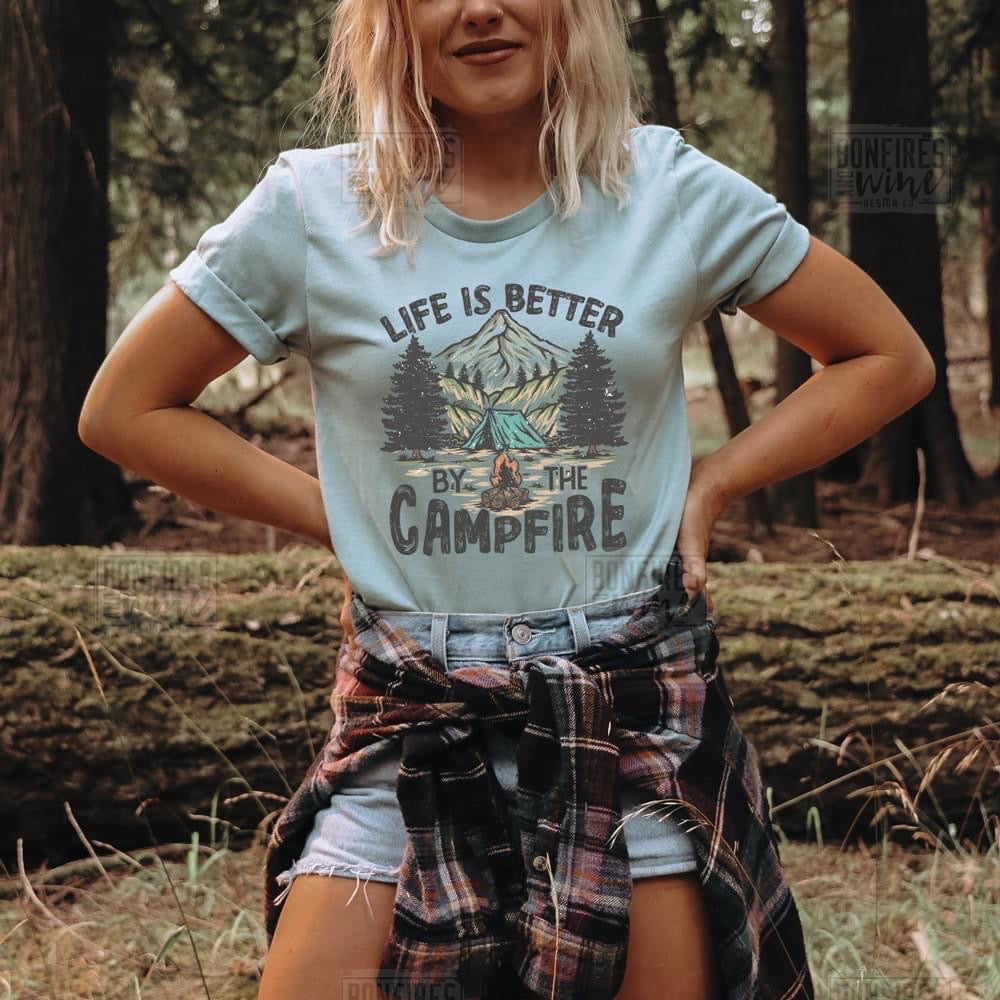 Life is better by the campfire