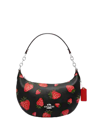 Coach Payton Hobo With Wild Strawberry Print | Brixton Baker