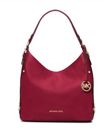 Michael Michael Kors Bedford Large Belted Leather Shoulder Bag | Brixton  Baker