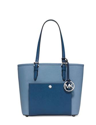 Michael Michael Kors Jet Set Item Medium Snap Pocket Tote | Brixton Baker