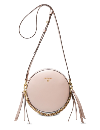 michael kors pink chain bolsa