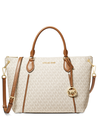 Michael Michael Kors Sierra Signature Large Satchel | Brixton Baker