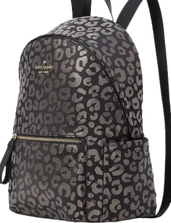 Kate Spade New York Chelsea Medium Leopard Backpack | Brixton Baker