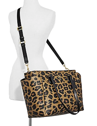 Coach Baby Bag With Leopard Print | Brixton Baker