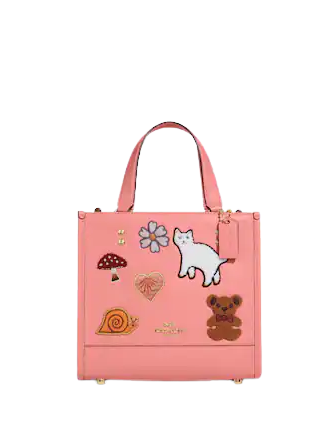 Coach Dempsey Tote 22 With Creature Patches | Brixton Baker