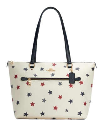 Coach Gallery Tote With Americana Star Print | Brixton Baker